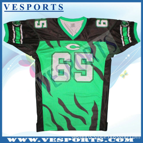 Custom Polyester American Football Shirt Made in China